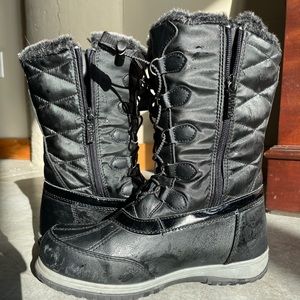 Totes WATERPROOF winter boots in Black